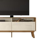 Ver imagem 3 de Rack Bancada para Tv até 65" Olinda 160cm Off White/amêndoa- Mabe Magazine