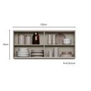 Ver imagem 4 de Armário Aéreo de 120cm com Vidro Reflex Olivia Poliman