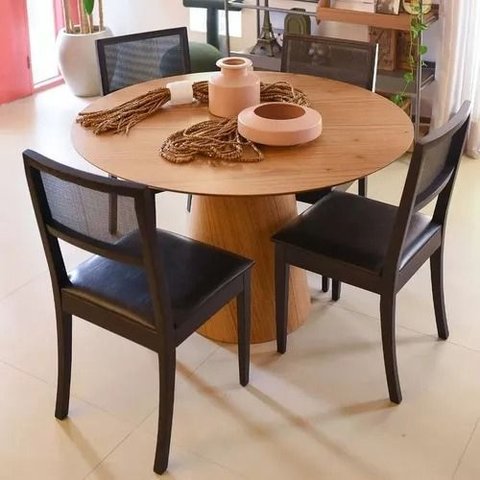 Mesa de Jantar Cone Laminada 80x80