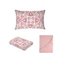 Ver imagem 5 de Jogo de Cama Solteiro 130 Fios Fiori - Laura (7320-3)