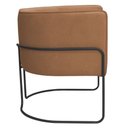 Ver imagem 7 de Kit 02 Poltronas Decorativas Betina Base Aço Preto Bouclé Terracota - Nexta Casa