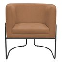 Ver imagem 6 de Kit 02 Poltronas Decorativas Betina Base Aço Preto Bouclé Terracota - Nexta Casa