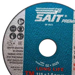 Disco de Corte Inox 4.1/2 Pol x 1 mm A60T 01567 5 Unidades SAIT - 4
