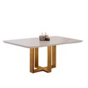 Ver imagem 4 de Conjunto Sala de Jantar 4 Lugares em Madeira Maciça Mesa Lisy Tampo em Vidro e Cadeiras Imperatriz M