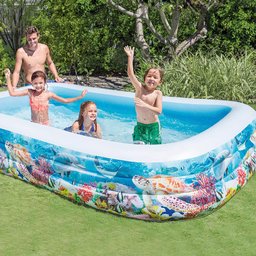 Piscina Inflável Infantil Recife Tropical 1050 Litros Intex - 2