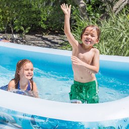 Piscina Inflável Infantil Recife Tropical 1050 Litros Intex - 5