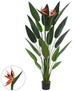 Ver imagem 1 de Planta Arvore Artificial Estrelícia C/flor Pu C/pote X19 Verde 1,5cm