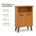 Ver imagem 6 de Balcão de Cozinha 2 Portas com Nicho Arte Smart Espresso Móveis