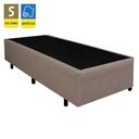 Ver imagem 2 de Cama Box Solteiro Sintético Sereneprime Bege 88x188x40