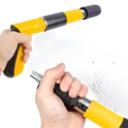 Kit Pistola de Fixação Finca Pino com 220 Pregos e Óculos de Proteção - 6