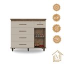 Ver imagem 4 de Cômoda Turmalina - Mizza Decor