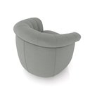 Ver imagem 6 de Poltrona Decorativa Latvia 86cm Pés de Madeira Veludo Cinza G45 - Gran Belo