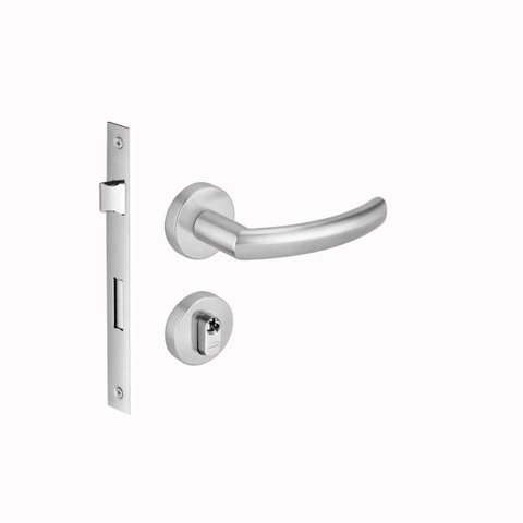 Fechadura Imab Bine Inox Escovado Maquina 55mm