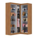 Ver imagem 6 de Guarda-Roupa Infantil 5 Portas Jasmim Bege/Cinamomo/Off White