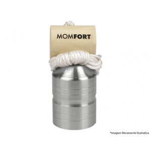 Prumo Metal Parede Momfort 400g