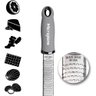 Ralador em Aço Inox Classic Zester Microplane Cinza - 2