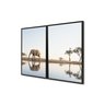 Quadro Elefante na Savana Duplo 50x70 - 2 Peça - 3