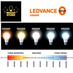 Kit 25 Lampadas Led Cla90 15w 6500k 1311lm Biv E27 - Osram - 2