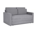 Ver imagem 4 de Sofá Cama Castor Casal Salerno Max Suede Cinza 2 Lugares
