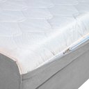 Ver imagem 2 de Sofá Cama Castor Casal Salerno Max Suede Cinza 2 Lugares