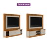 Estante Home Maringá para TV 70'' Nature/Off White - Linea - 6