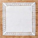 Ver imagem 3 de Guardanapo Avulso Quadrado 45x45cm 1635 - Rafimex Branco