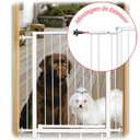 Ver imagem 5 de GRADE PORTÃO DIVISOR AMBIENTE MULTIGRADE 68/83 CM BRANCO