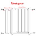 Ver imagem 2 de GRADE PORTÃO DIVISOR AMBIENTE MULTIGRADE 68/83 CM BRANCO