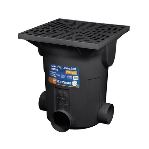 Caixa Coletora de Água Pluvial Metasul Premium com Tampa 011005202