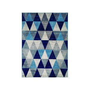 Tapete Antuerpia 06 1,40x2,00 - Azul Bege - Edantex