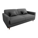 Ver imagem 2 de Sofá Cama Premium 3 Lugares 1,90 Larg Emilia Matrix