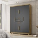 Ver mais imagens de Guarda Roupa Casal 151 Cm 6 Portas 3g 10020 Nature Alasca Vlr