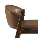 Ver imagem 5 de Banqueta Média 65cm de Madeira Maciça Ilha de Cozinha Bar Balcão Bancada - Maísa Champagne/couríssim