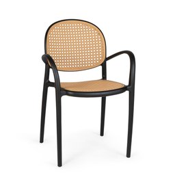 Kit 2 Cadeiras de Jantar Roma com Braço para Sala e Cozinha - 2