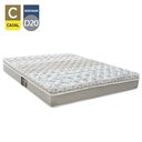 Ver imagem 2 de Colchão Casal Castor Class Mola Pocket 25x138x188 Branco e Bege