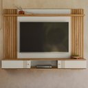 Ver imagem 1 de Painel Suspenso 180 Cm 2 Portas Den 8700 Off White Nature Plla