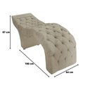 Ver imagem 3 de Maca Estofada Estética Cílios Salão Spa Suede Olivia Cor:bege