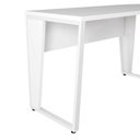 Ver imagem 6 de Mesa em L Escritório 180cm X 180cm Pés Metal F5 Office Cor:branco