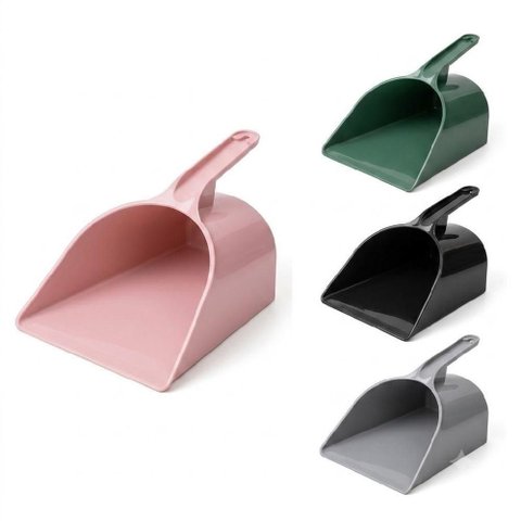 Pa de Lixo Grande 2 Litros Multiuso Coletora Manual Polipropileno Resistente Pratica Funcional