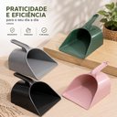 Ver imagem 3 de Pa de Lixo Grande 2 Litros Multiuso Coletora Manual Polipropileno Resistente Pratica Funcional