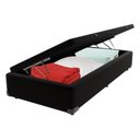 Ver imagem 1 de Cama Box Baú Solteiro Bravus Estrutura Madeira Preto Vtech