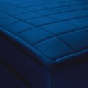 Ver imagem 7 de Sofá Retrátil Reclinável 2 Lugares com Molas 1,50m Quantum Suede Velut Azul - King House