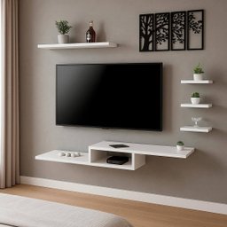 Kit Nicho Prateleiras para Quarto Gamer Rack P/ Tv Videogame - 1
