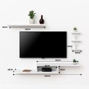 Ver imagem 6 de Kit Nicho Prateleiras para Quarto Gamer Rack P/ Tv Videogame