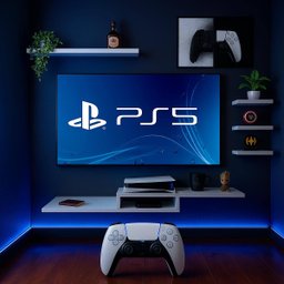 Kit Nicho Prateleiras para Quarto Gamer Rack P/ Tv Videogame - 4