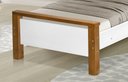 Ver imagem 5 de Mini Cama Infantil Meli com Proteção Mdf e Pes de Madeira com Colchão