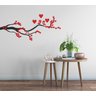 Adesivo Decorativo Passarinho Árvore Galho Carregado de Amor - 1