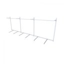 Ver imagem 3 de Arara de Roupas para Loja Quarto Closet 16 Peças Regulável 300x100 Cm Cor Branco Kit Clst1b475