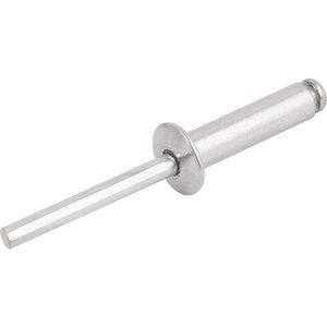 Rebite Alumínio 4,8x10mm com 1000 Peças - Nove54