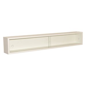 Nicho Funko Portas de Correr Vidro Branco Evolukit